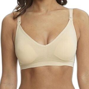 HOFISH Full Bust Seamless Nursing Maternity Bra Bralette XL Postpartum